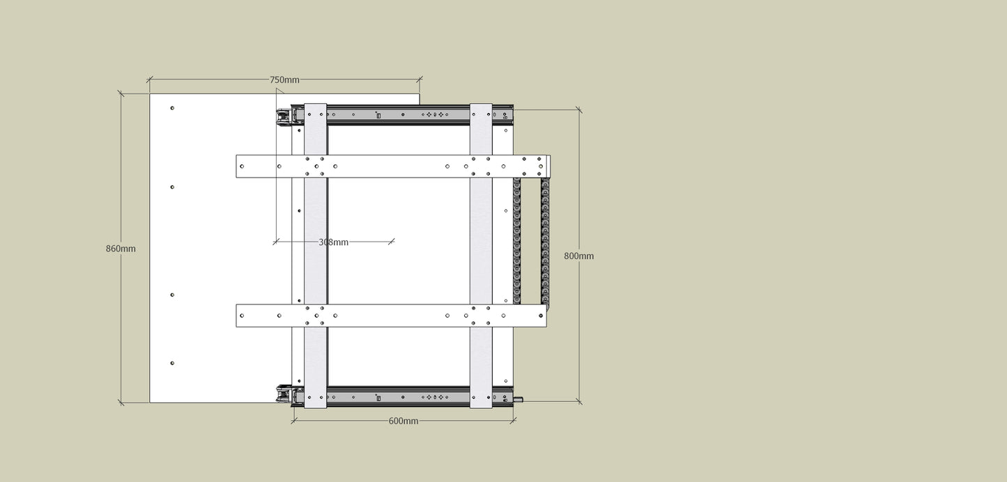 TV Wandhalterung Trockenbau-Hohlwand