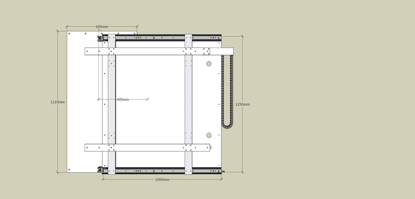TV Wandhalterung 300 Überauszug