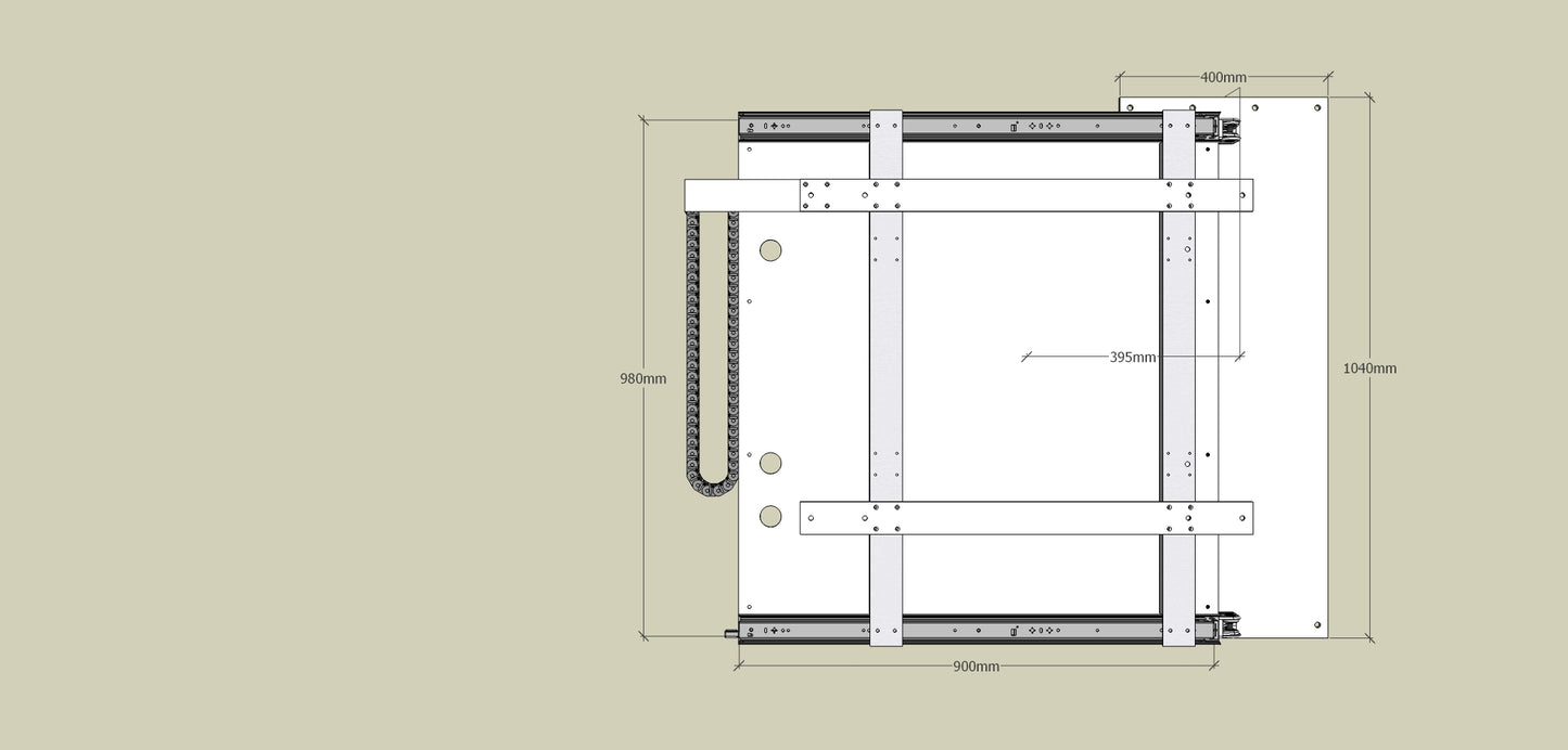 TV Wandhalterung 300 Überauszug