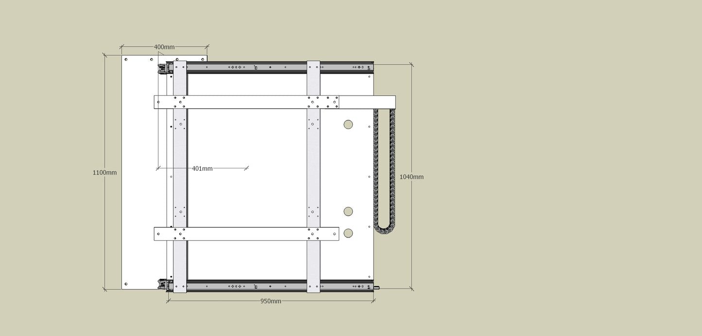 TV Wandhalterung 300 Überauszug