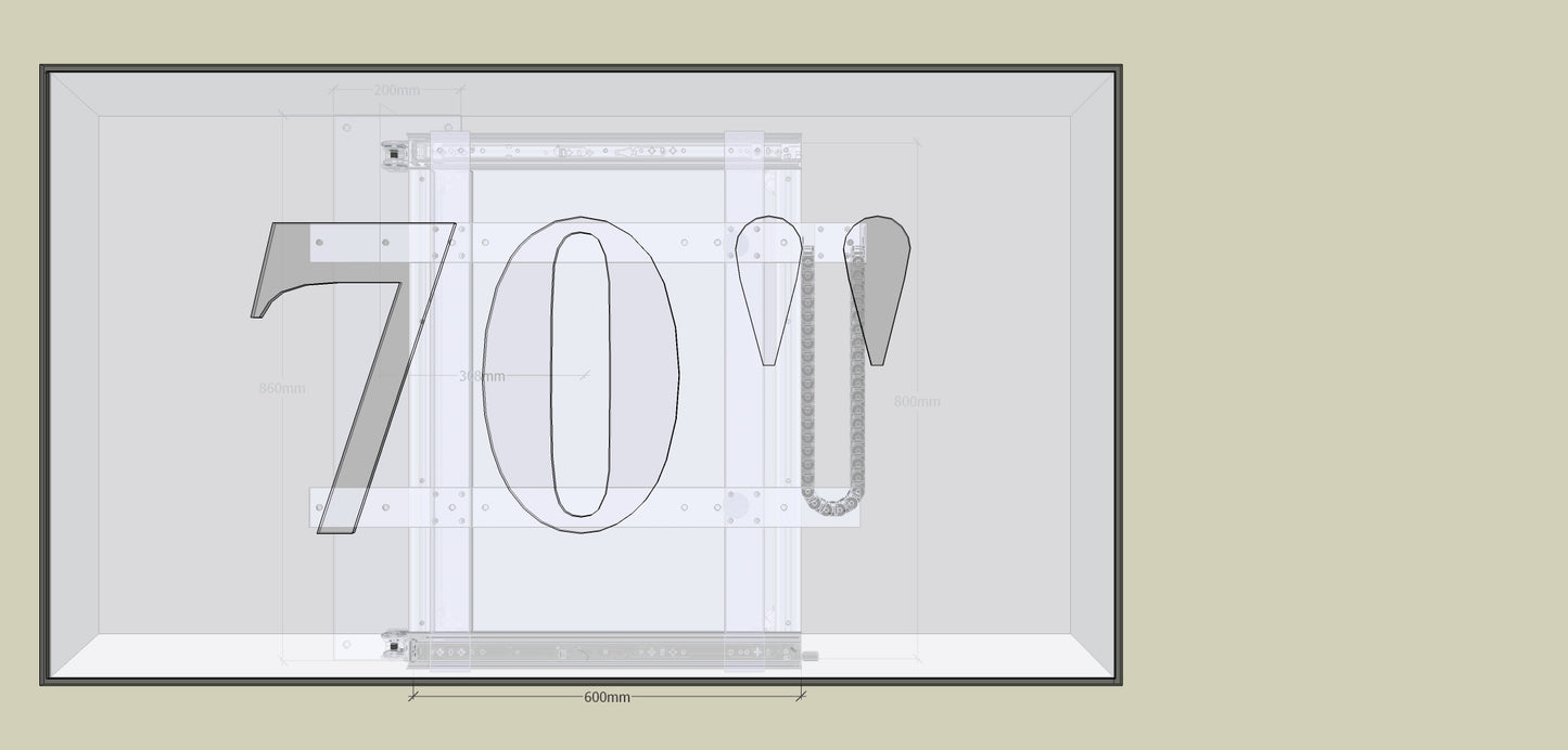 TV‑Wandhalterung Standard
