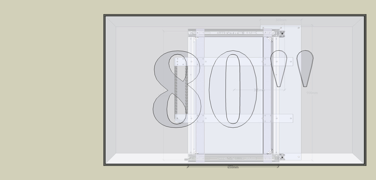 TV‑Wandhalterung Standard