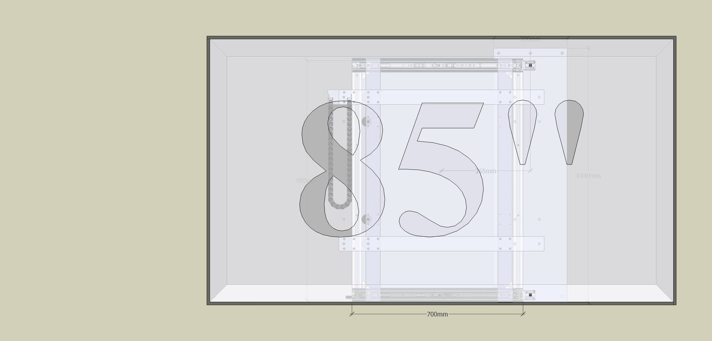 TV‑Wandhalterung Standard