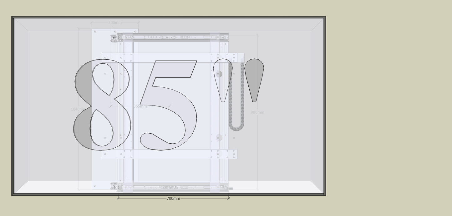 TV‑Wandhalterung Standard