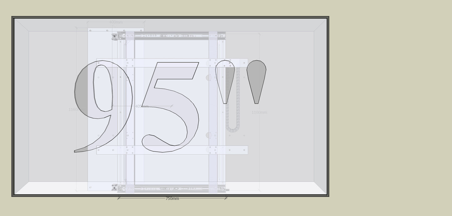 TV‑Wandhalterung Standard