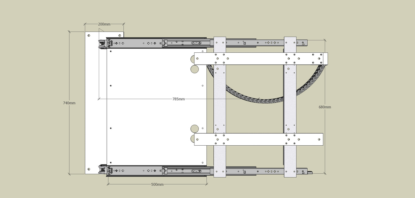 TV‑Wandhalterung Standard