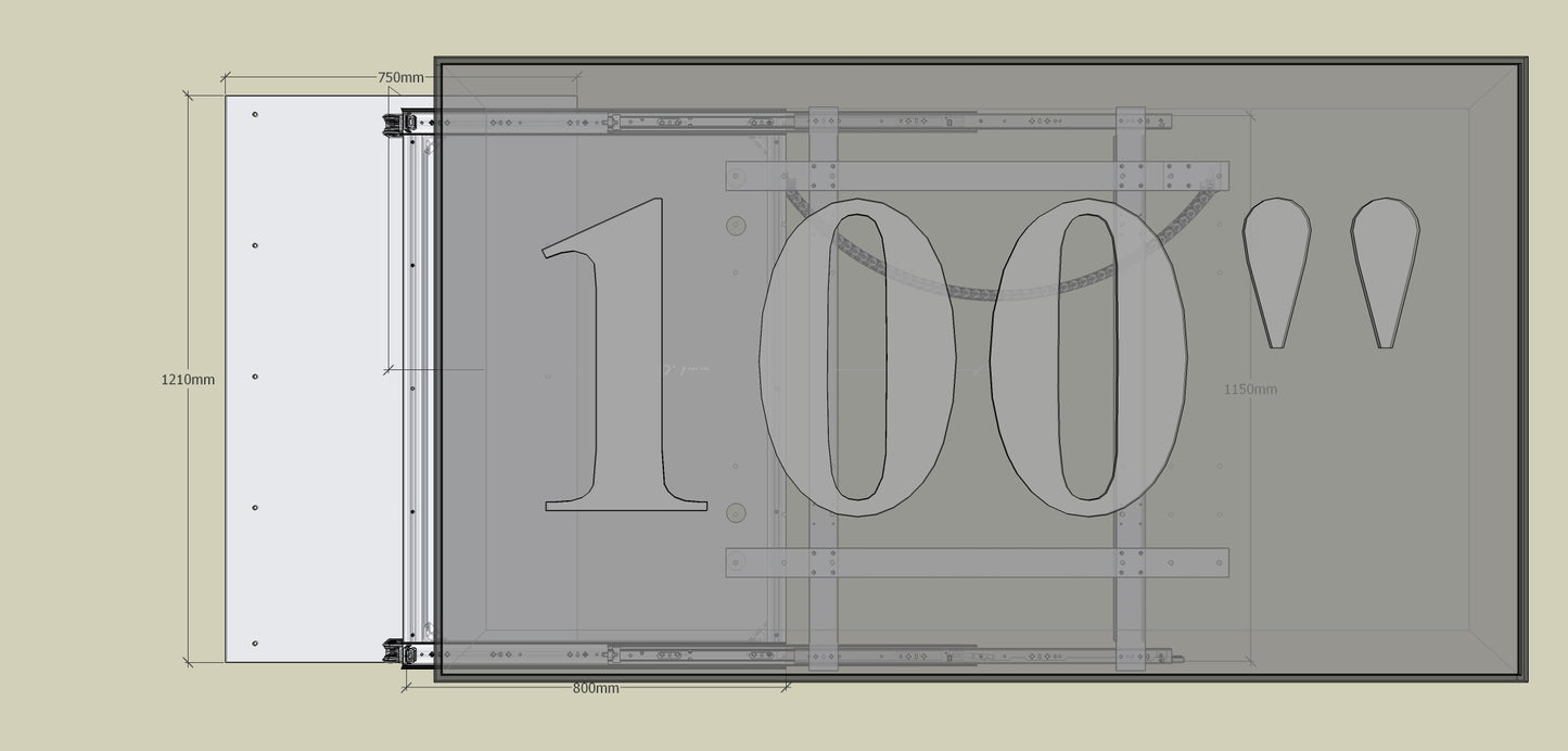TV Wandhalterung Trockenbau-Hohlwand
