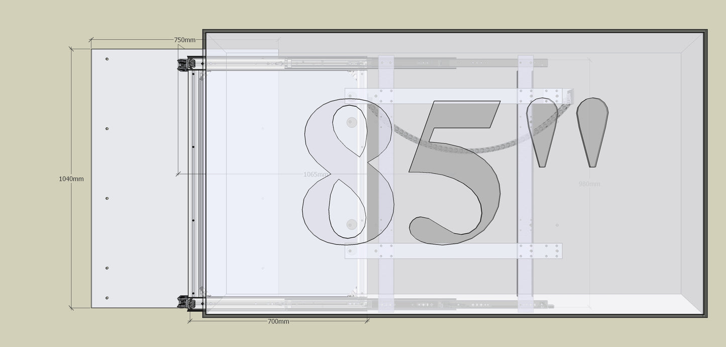 TV Wandhalterung Trockenbau-Hohlwand