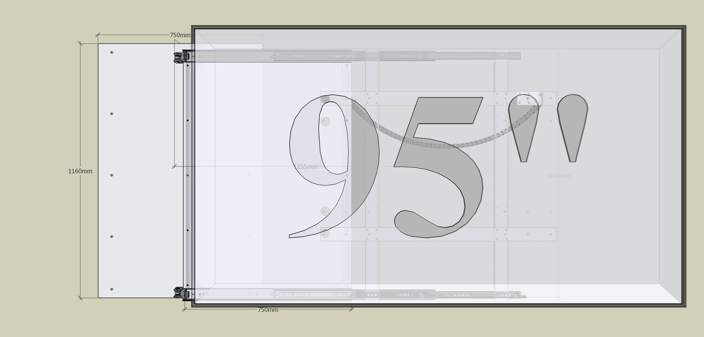 TV Wandhalterung Trockenbau-Hohlwand