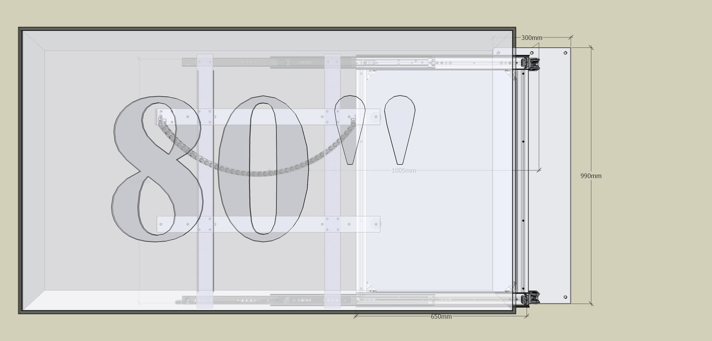 TV‑Wandhalterung Standard