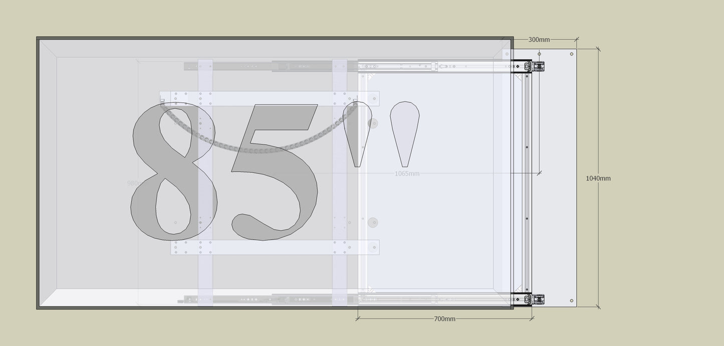 TV‑Wandhalterung Standard