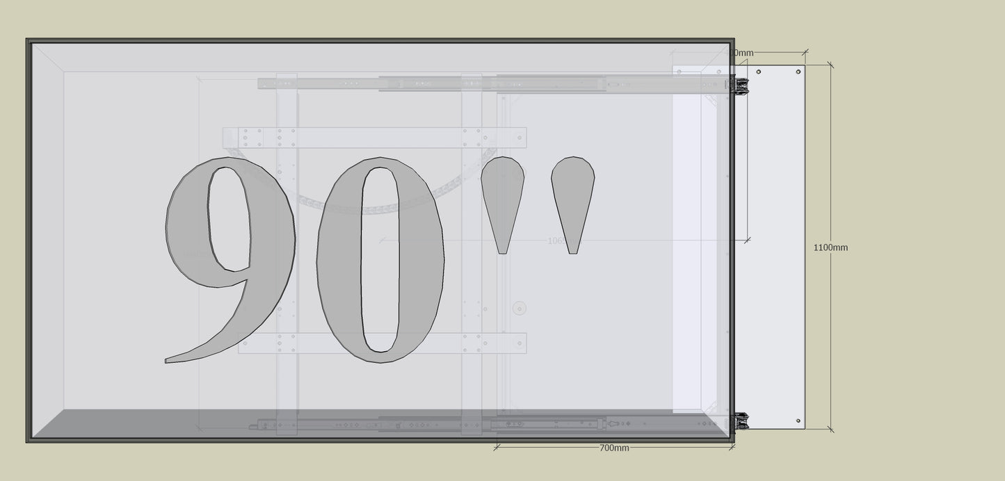 TV‑Wandhalterung Standard