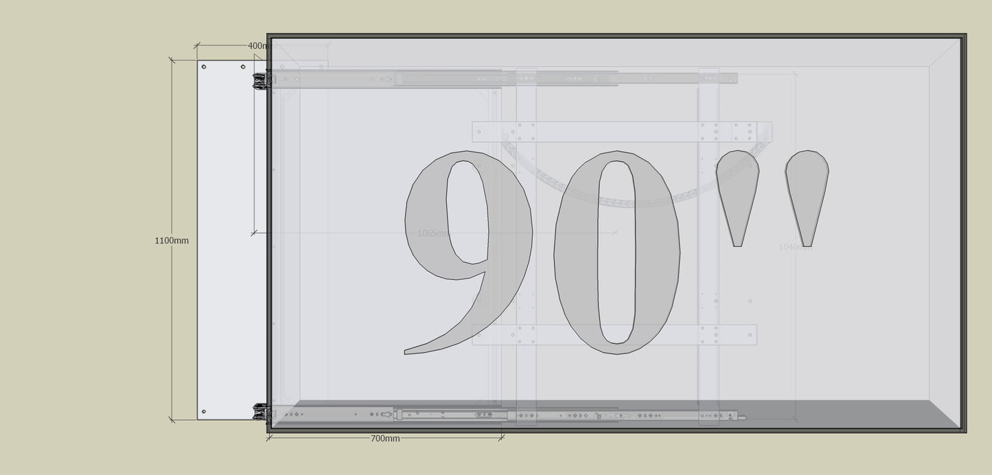 TV‑Wandhalterung Standard