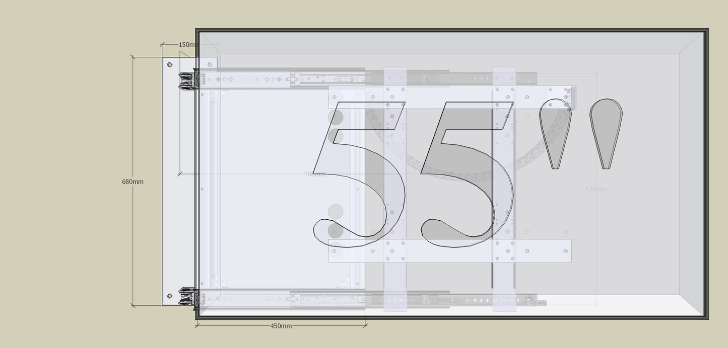 TV‑Wandhalterung Standard