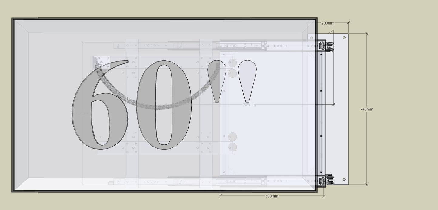 TV‑Wandhalterung Standard