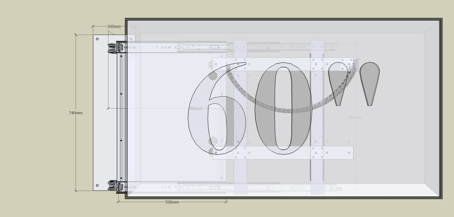 TV‑Wandhalterung Standard