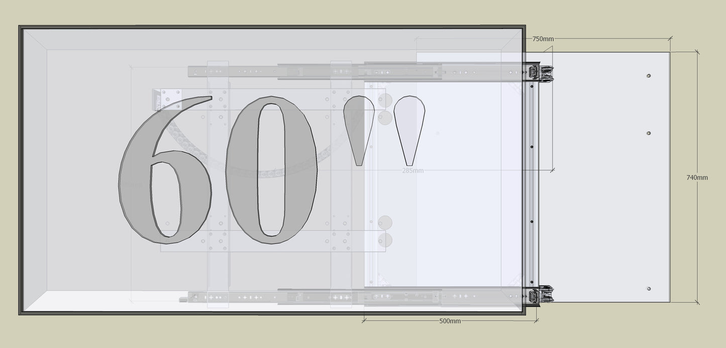 TV Wandhalterung Trockenbau-Hohlwand
