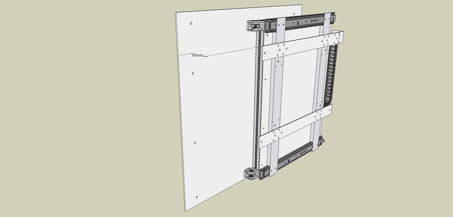 TV Wandhalterung Trockenbau-Hohlwand