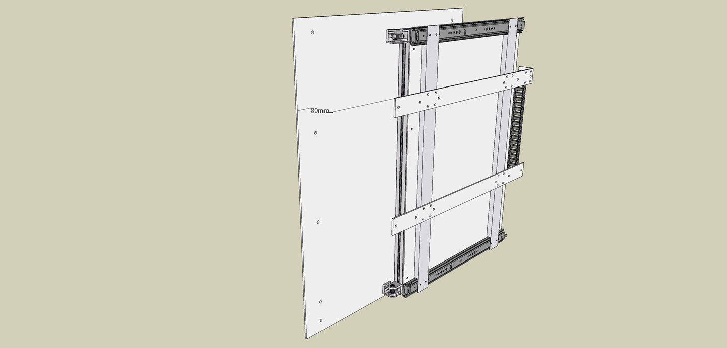 TV Wandhalterung Trockenbau-Hohlwand