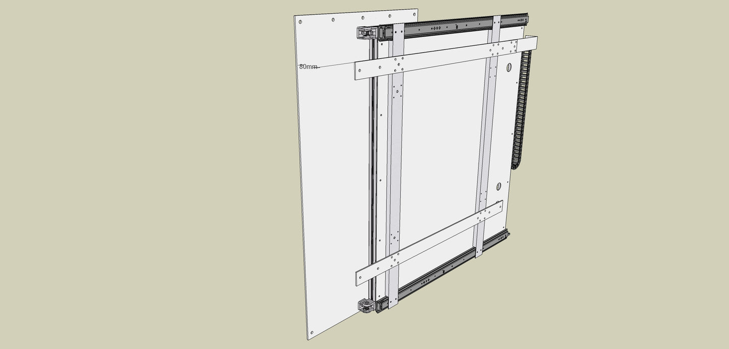TV Wandhalterung 300 Überauszug