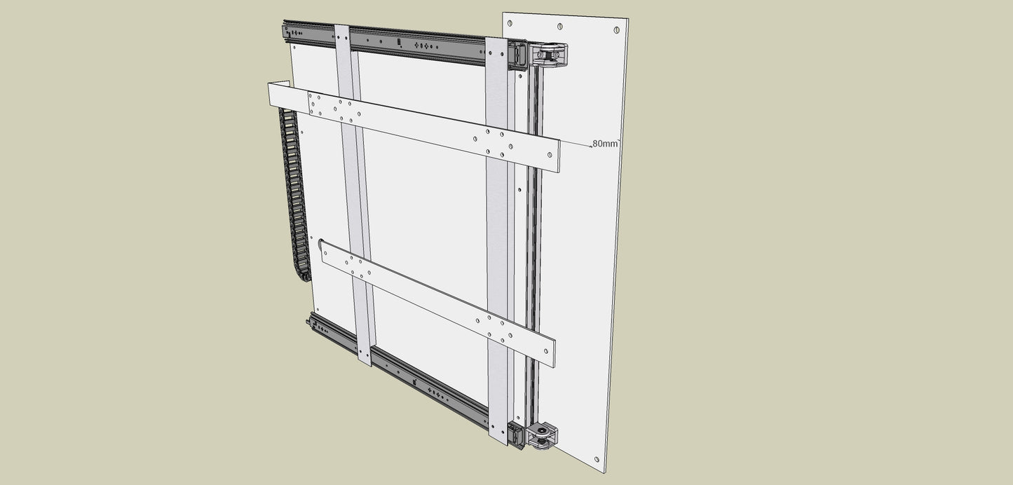 TV Wandhalterung 300 Überauszug