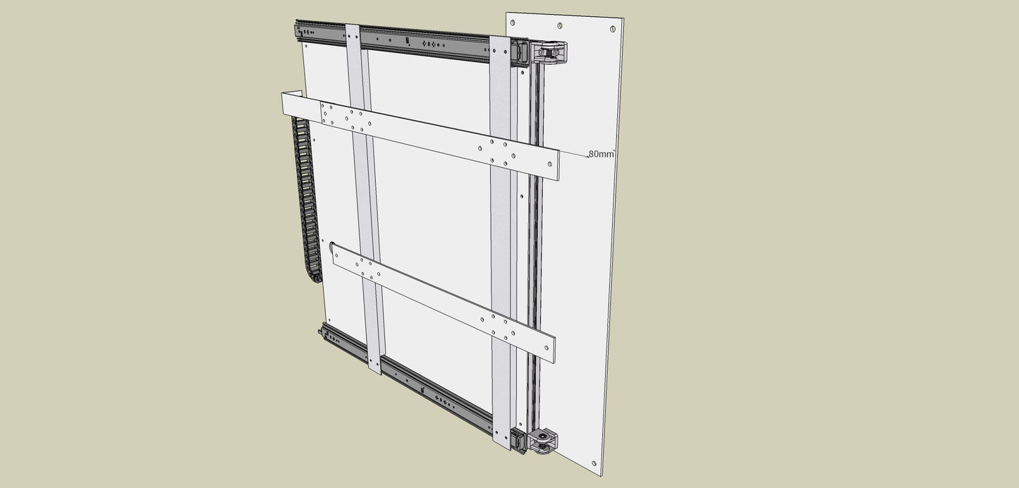 TV Wandhalterung 300 Überauszug