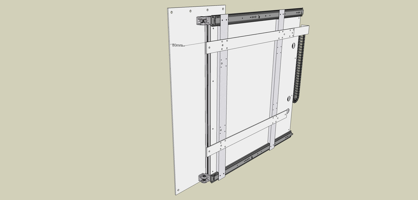 TV Wandhalterung 300 Überauszug