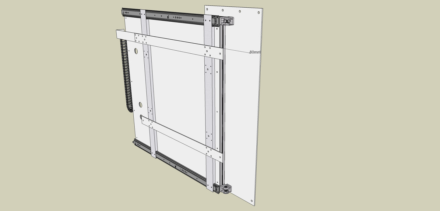 TV Wandhalterung 300 Überauszug