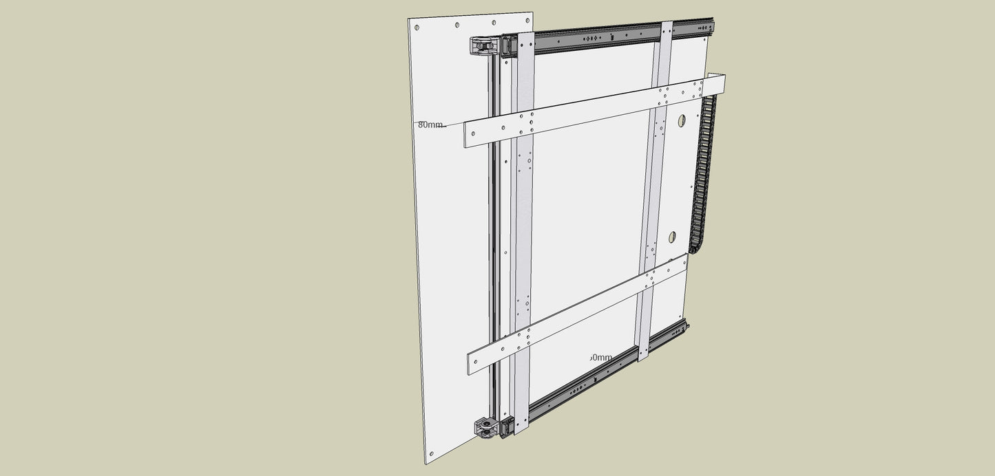 TV Wandhalterung 300 Überauszug